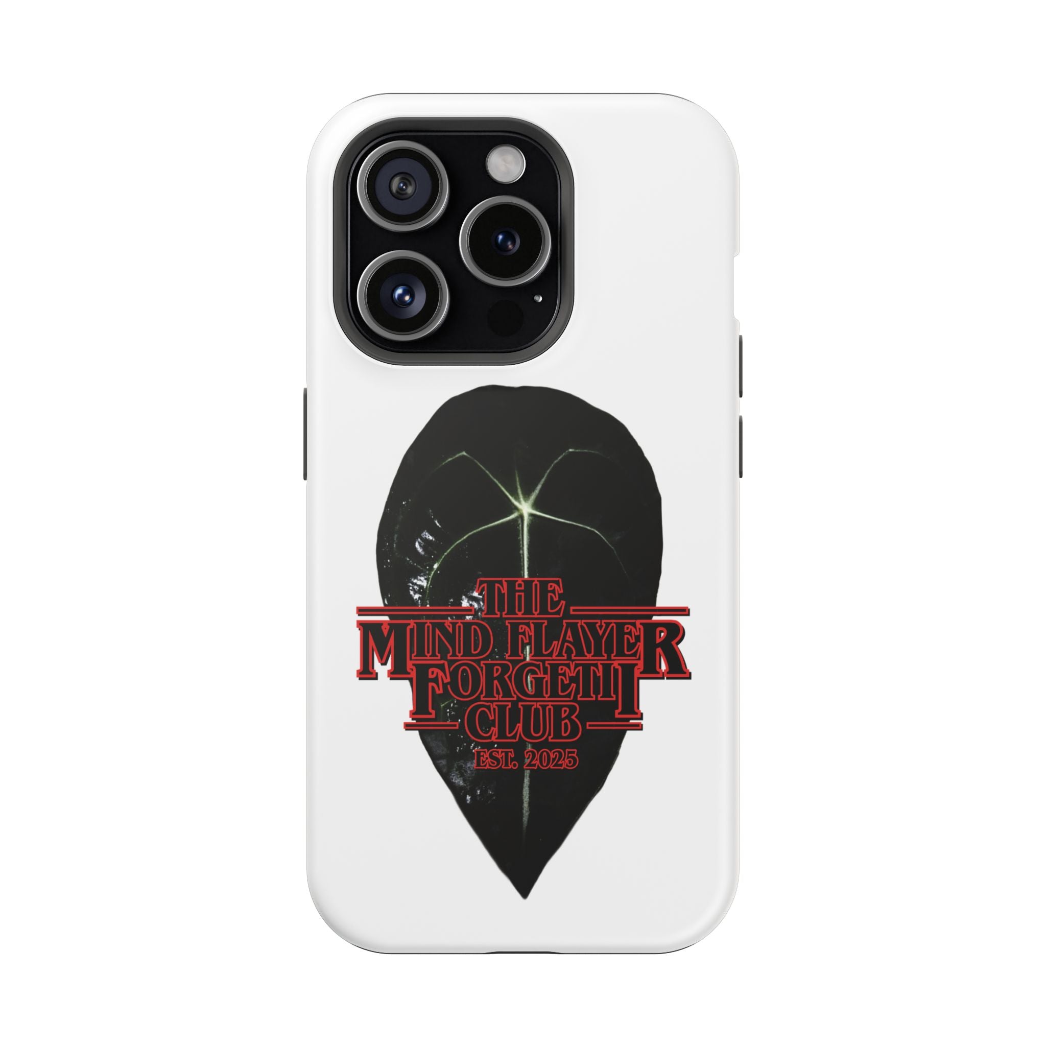 Mind Flayer Forgetii Club - White Magnetic Impact‑Resistant Case