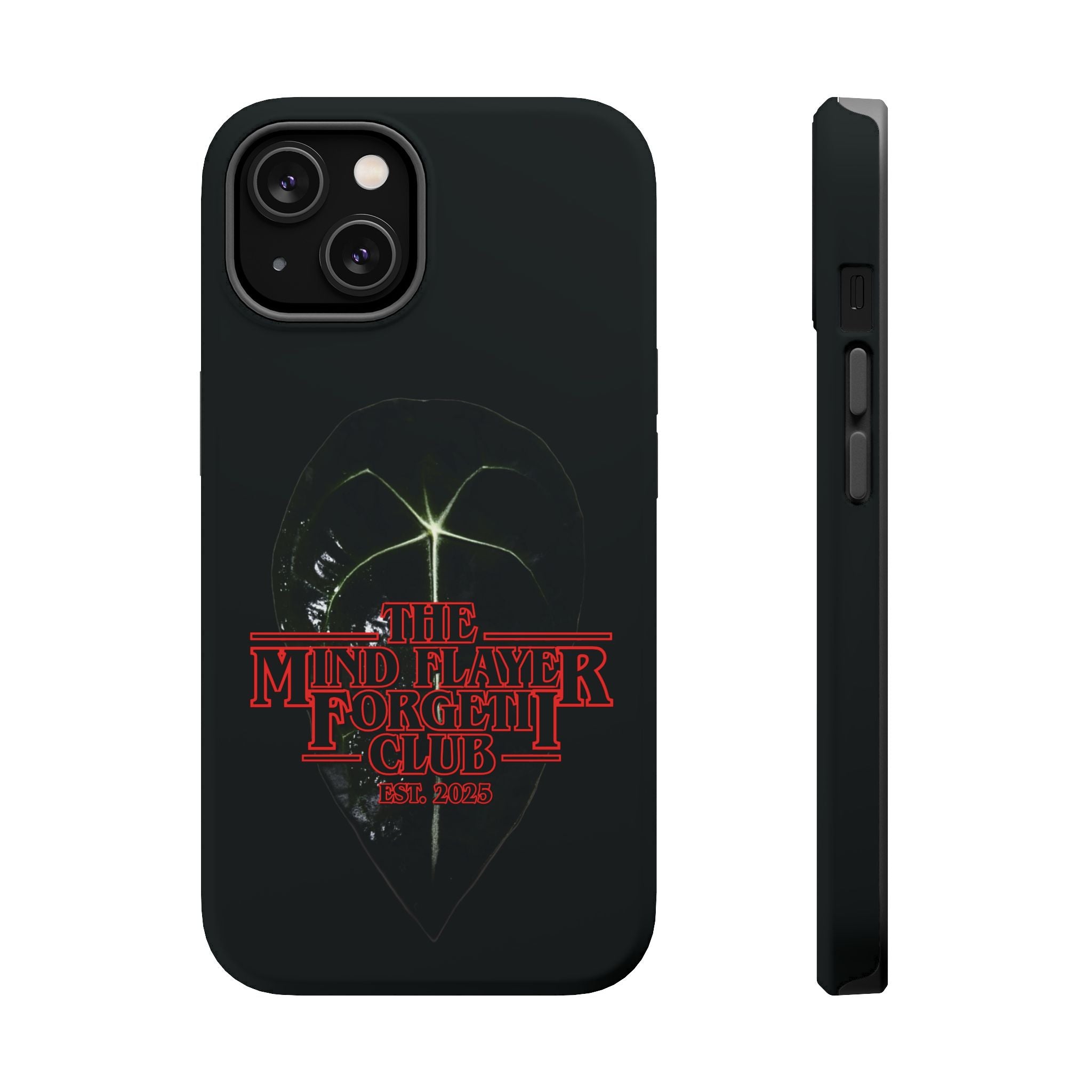 Mind Flayer Forgetii Club - Black Magnetic Impact‑Resistant Case