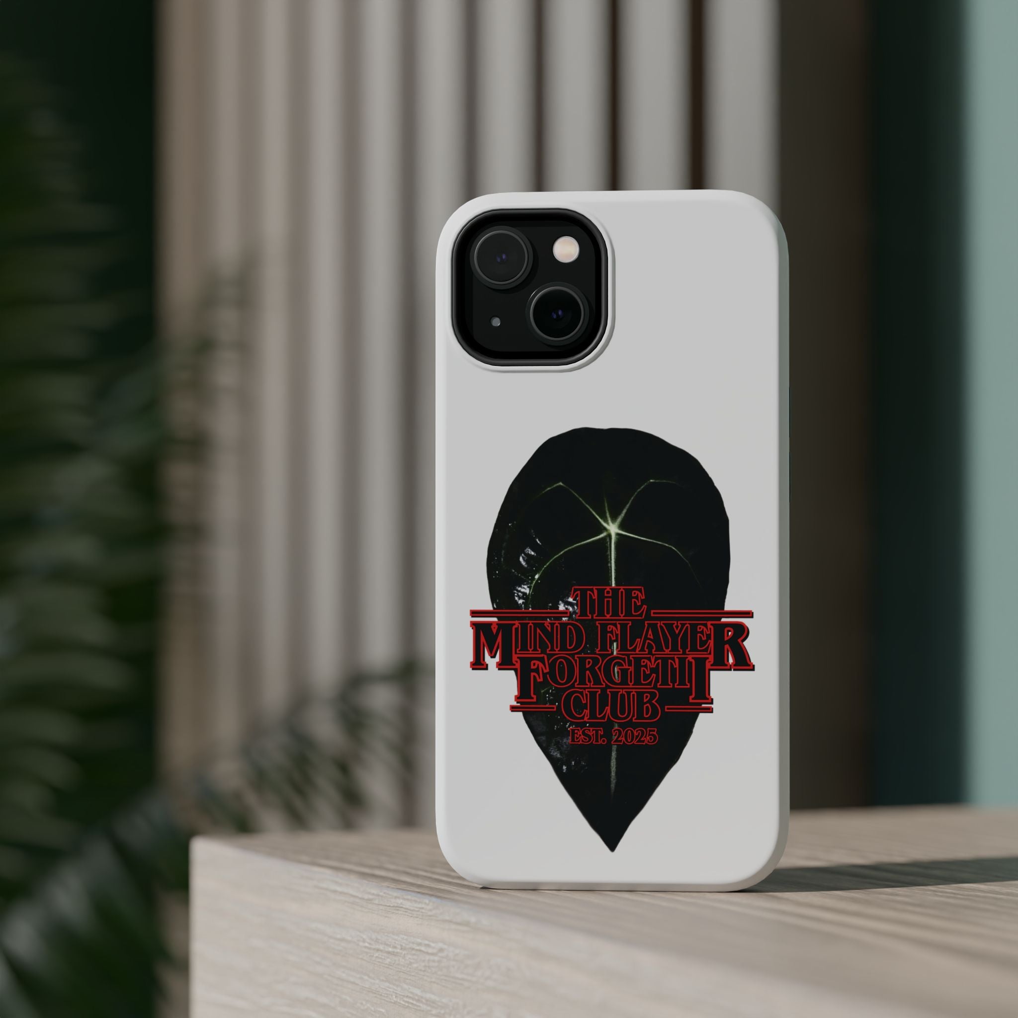Mind Flayer Forgetii Club - White Magnetic Impact‑Resistant Case
