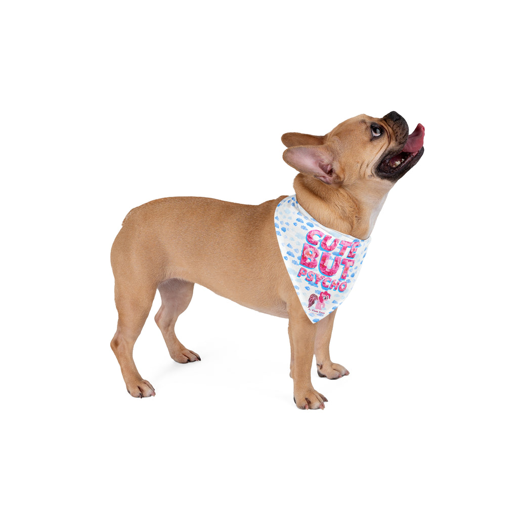 "Cute But Psycho" Bandana By The Anthurium Pink Pony Club