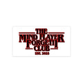 Mind Flayer Forgetii Club Official Bumper Sticker - White